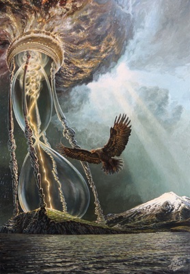 Сотворение Ольхона - картина Г.Инешина